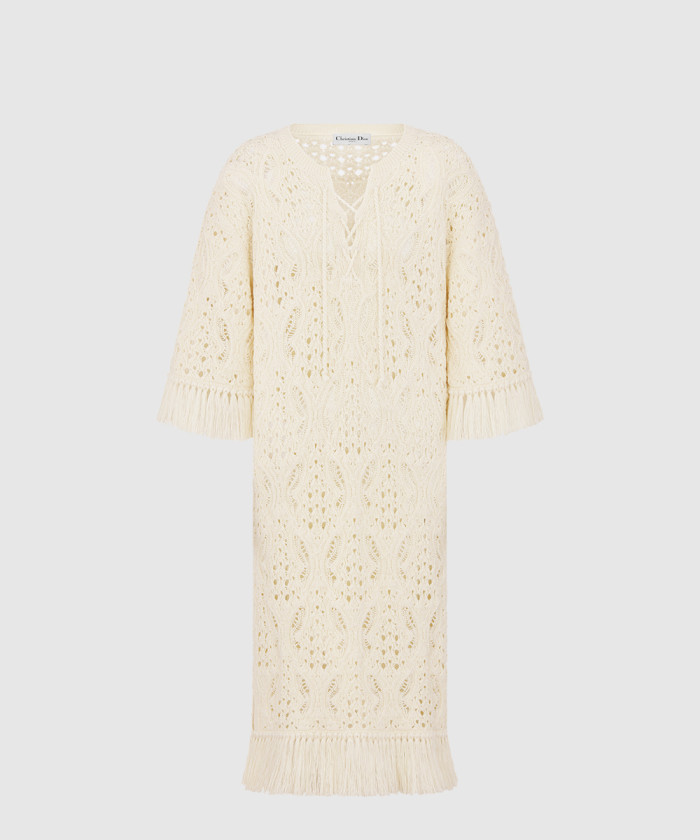 디올 Dioriviera 스트레이트 미디 드레스 544R8