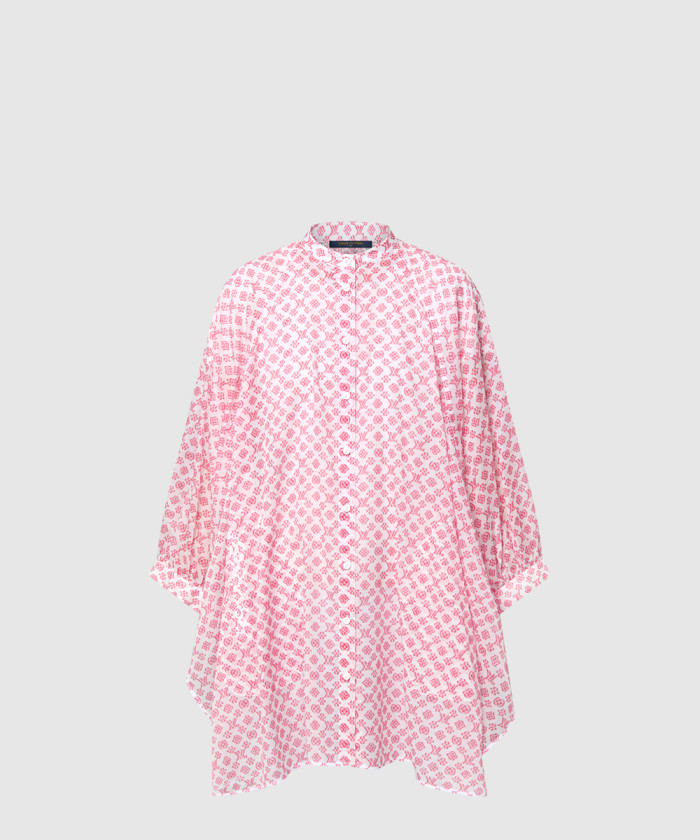 디올 블러리 모노그램 배트윙 드레스 1AHHYH