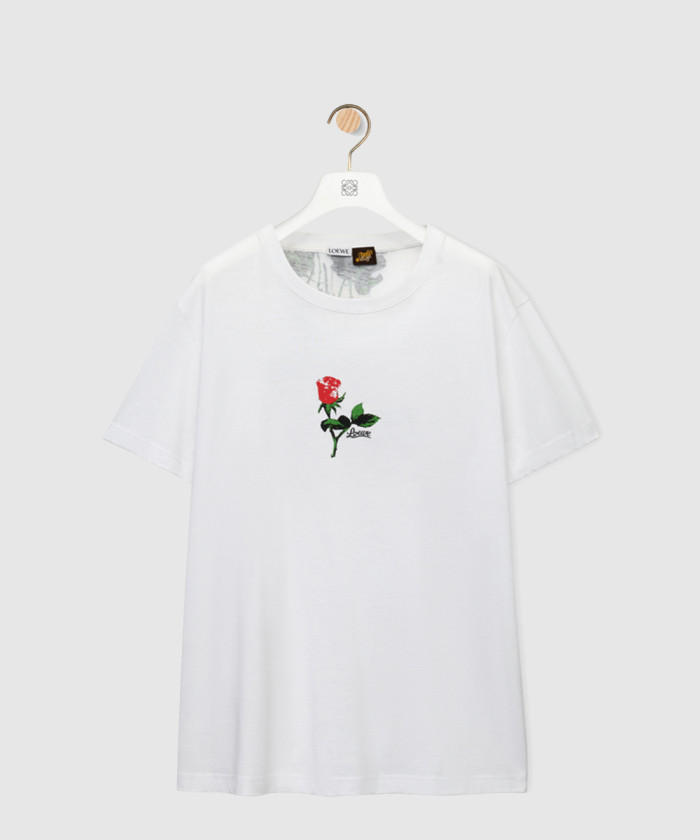 로에베 릴랙스 핏 티셔츠 코튼