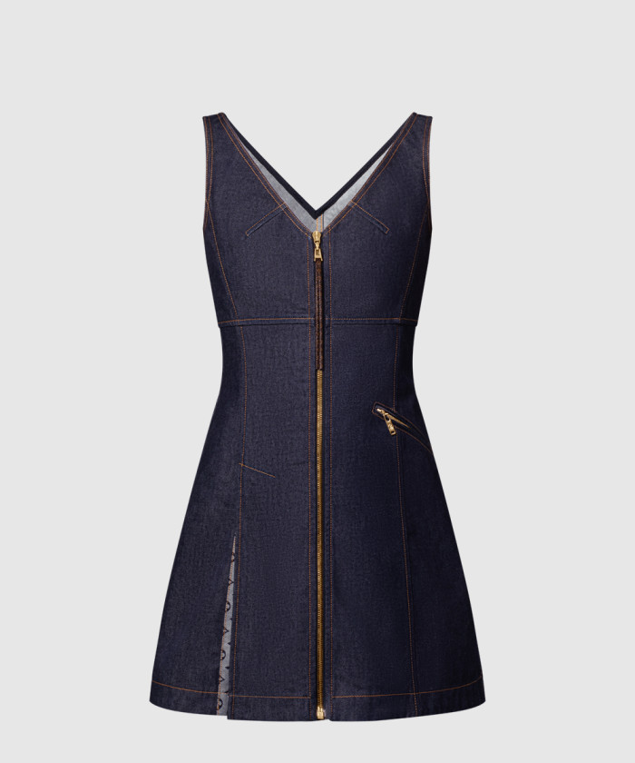 루이비통 데님 미니 드레스 1AI136