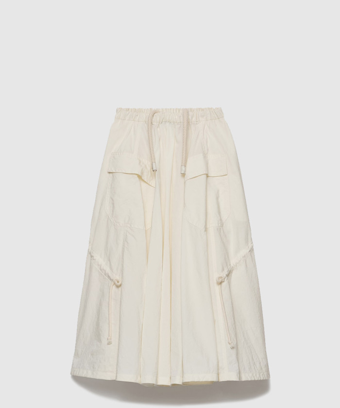 프라다 기능성 퐁제 스커트 21H000