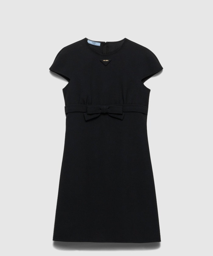 프라다 Sablè 컴팩트 쇼트 드레스 P3O49