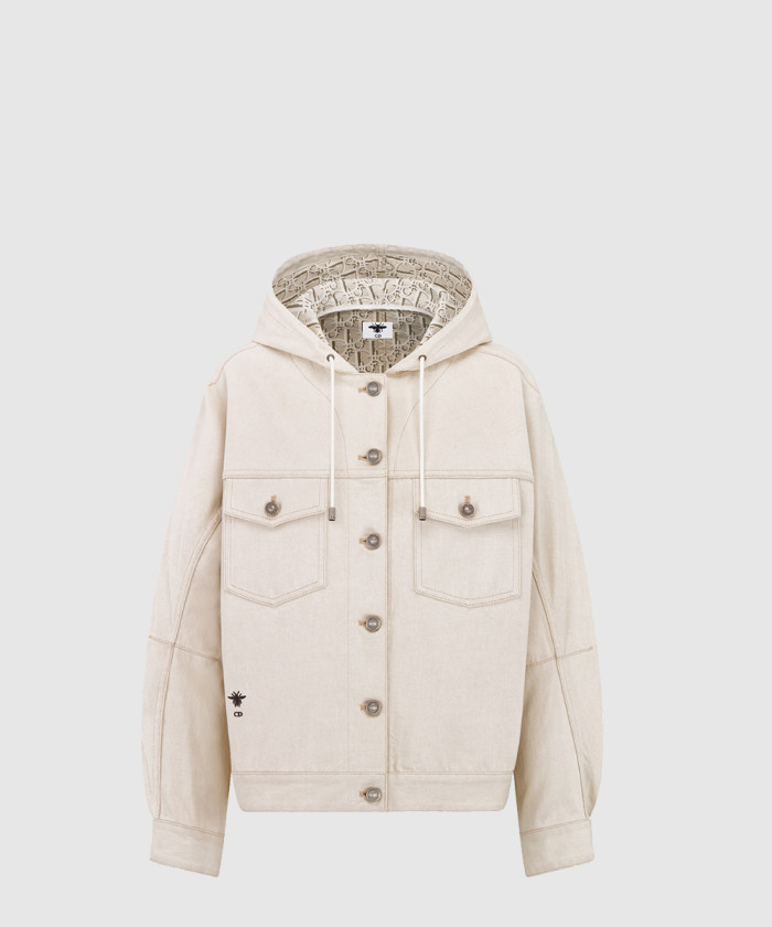 디올 오버사이즈 후드 재킷 522V4