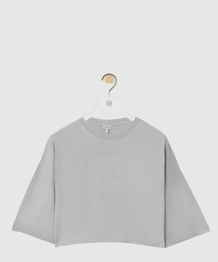 로에베 크롭 티셔츠 코튼