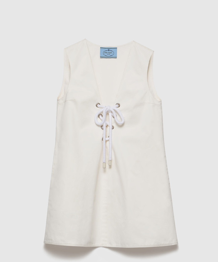 프라다 올드 새틴 미니드레스 P3P00