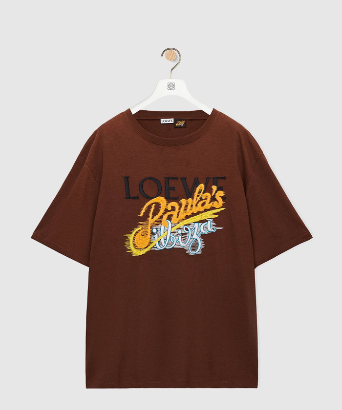 로에베 루즈 핏 티셔츠 코튼