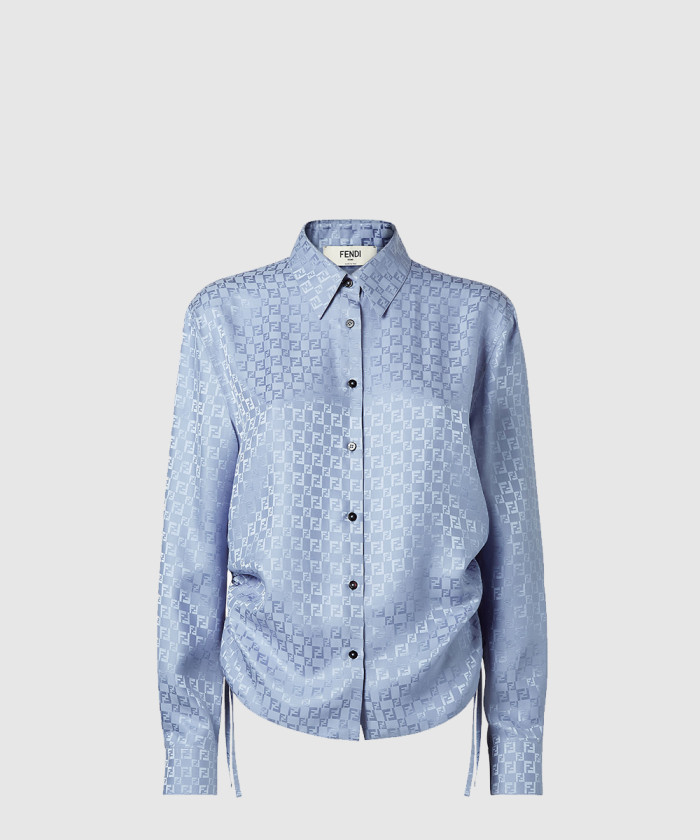 펜디 실크 FF 자카드 셔츠 FS8272