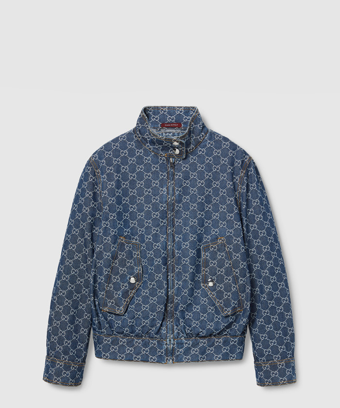 구찌 GG 자카드 데님 재킷 815185