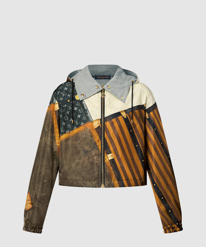 루이비통 트렁크 프린트 파카 1AHGLR