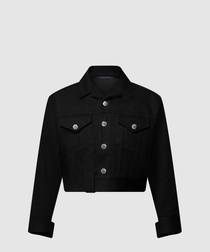 루이비통 주얼 버튼 데님 재킷 1AHGT5