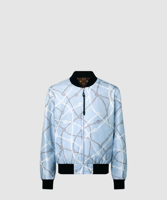 루이비통 리버시블 로프 봄버 재킷 1AHGO0