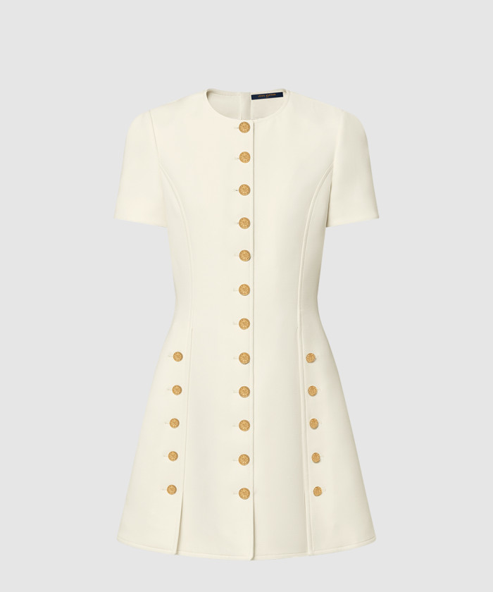 루이비통 버튼 트림 드레스 1AHGUH