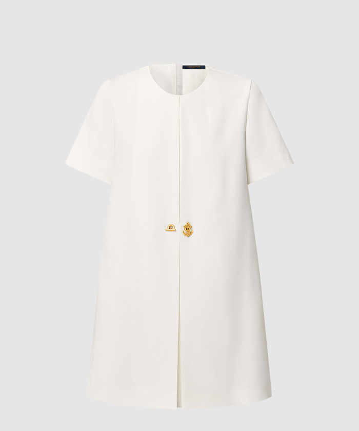 루이비통 앵커 버튼 A라인 드레스 1AHGTC