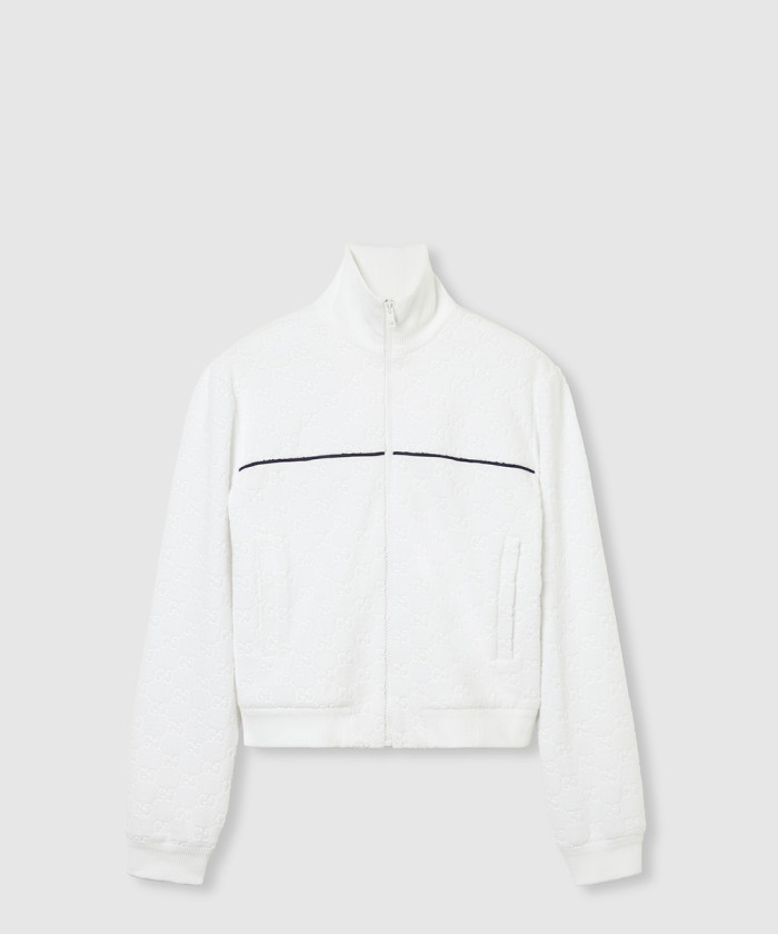 구찌 GG 코튼 파일 블라 체인 스웨트셔츠 816073