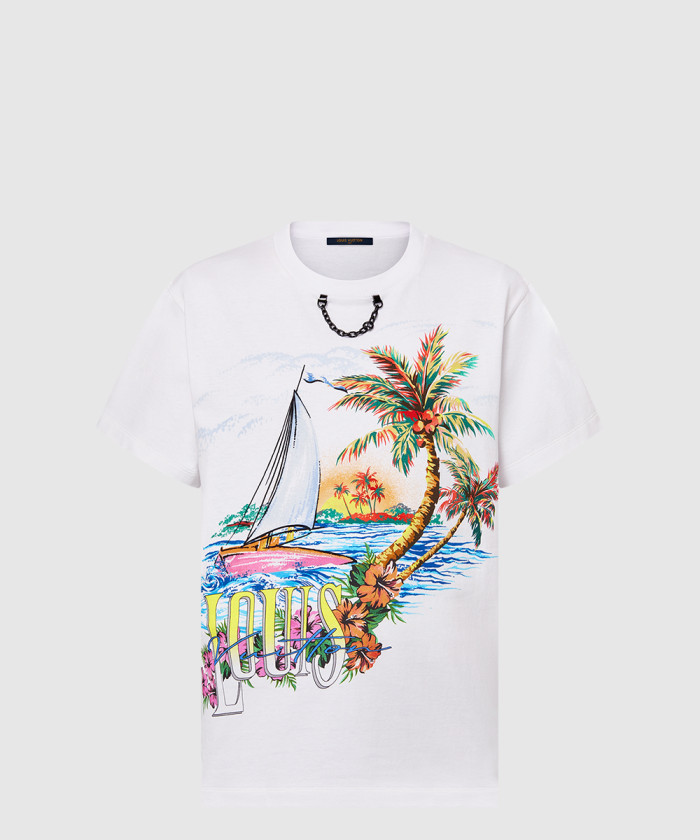 루이비통 선셋 세일보트 티셔츠 1AFTND