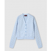 구찌 파인 코튼 GG 자카드 가디건 818735