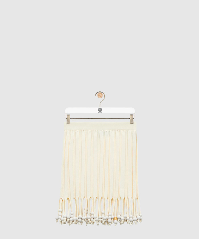 로에베 미니 스커트 코튼