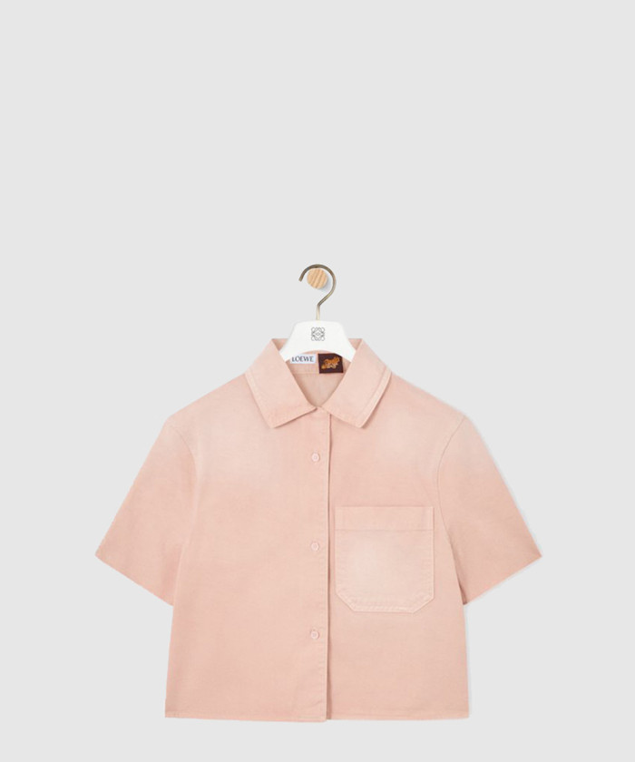 로에베 쇼트 슬리브 셔츠