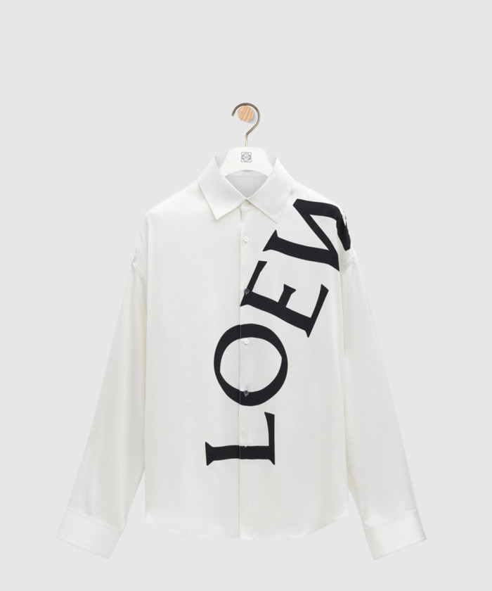 로에베 셔츠 실크