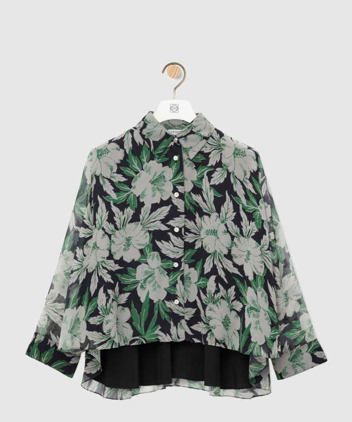 로에베 셔츠 실크