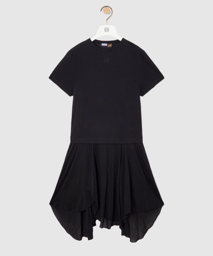 로에베 티셔츠 드레스 코튼 혼방