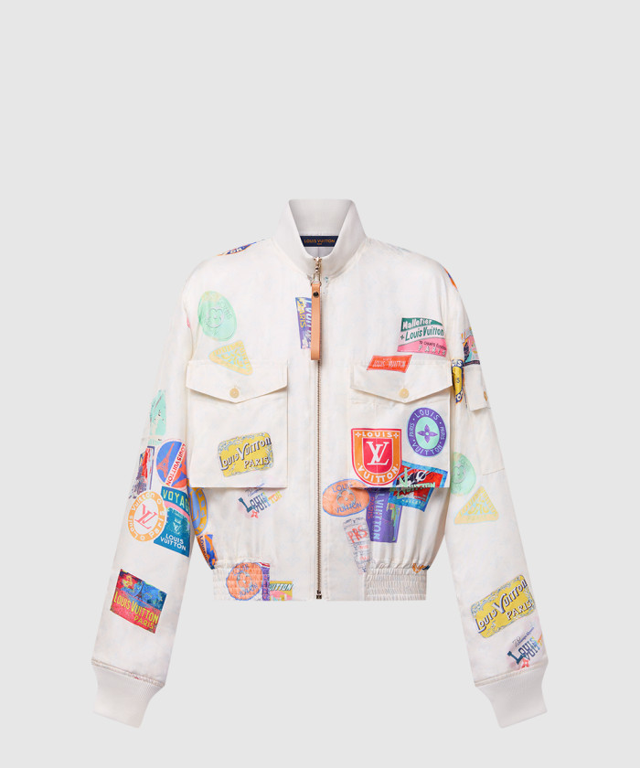 루이비통 트래블 패치 봄버 재킷 1AHGE7