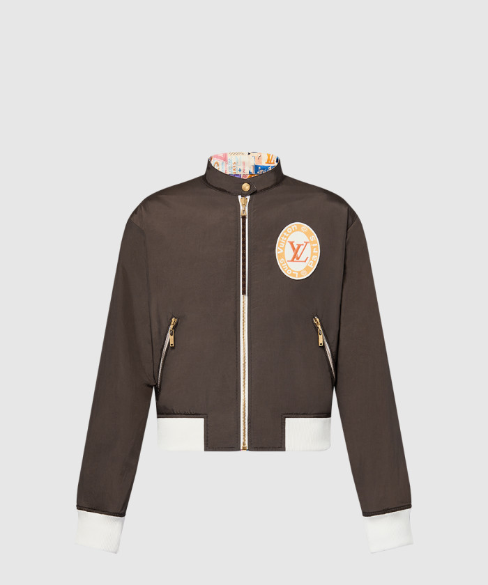 루이비통 리버서블 트래블 패치 보머 양면 재킷 1AHGDN