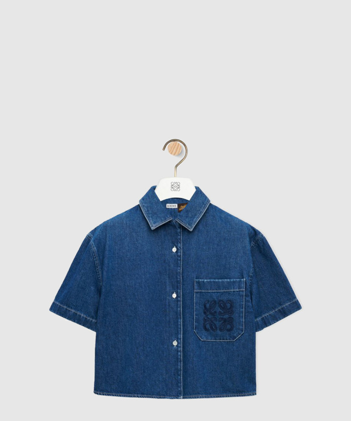 로에베 쇼트 슬리브 셔츠