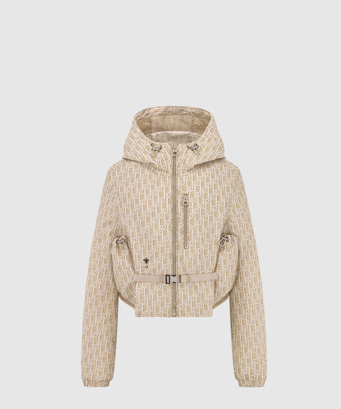 디올 크롭 후드 재킷 527C7