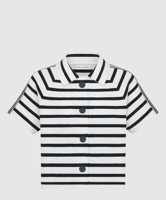 디올 마리니에르 크롭 재킷 524V1