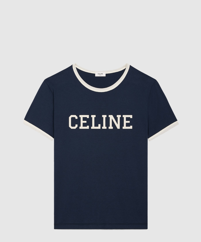 셀린느 레귤러 티셔츠 코튼 저지 RX02R5