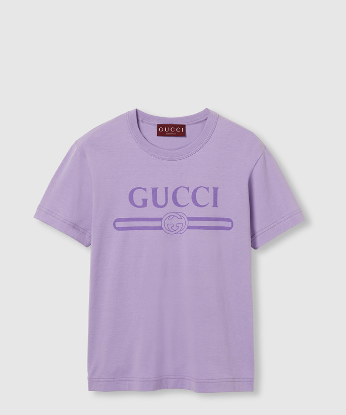 구찌 프린트 저지 티셔츠 ‎805285