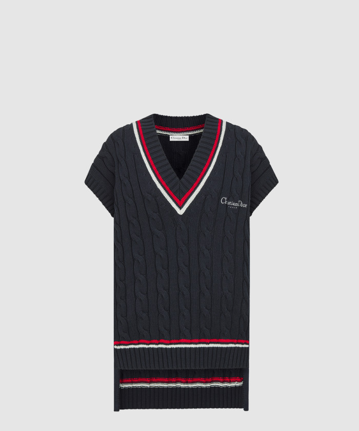 디올 Vibe 오버사이즈 스웨터 베스트 524T5