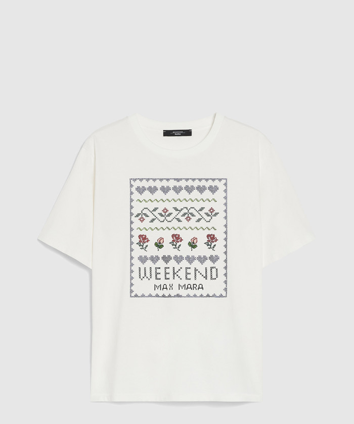 막스마라 카비나 코튼 티셔츠